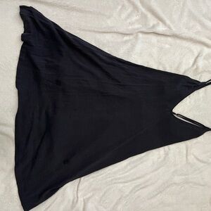 The Impeccable Pig Black Strappy Dress